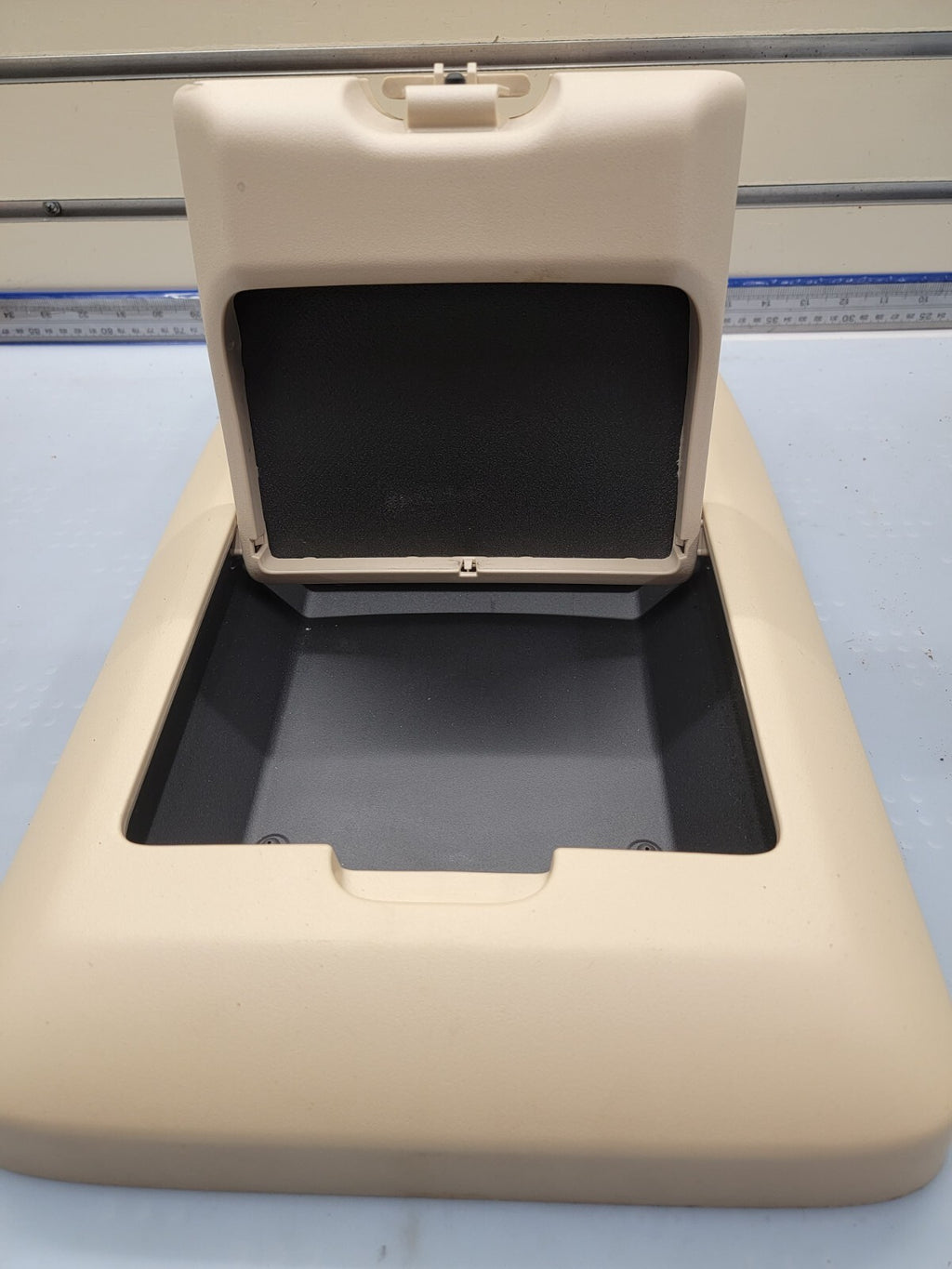 🔥04-08Ford F-150 Overhead Console DOME Map Light Lamp Roof Storage Assembly TAN