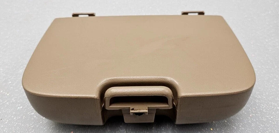 🔥97-03 Ford F150 EXPEDITION Overhead Console SUNGLASS Opener Door TAN