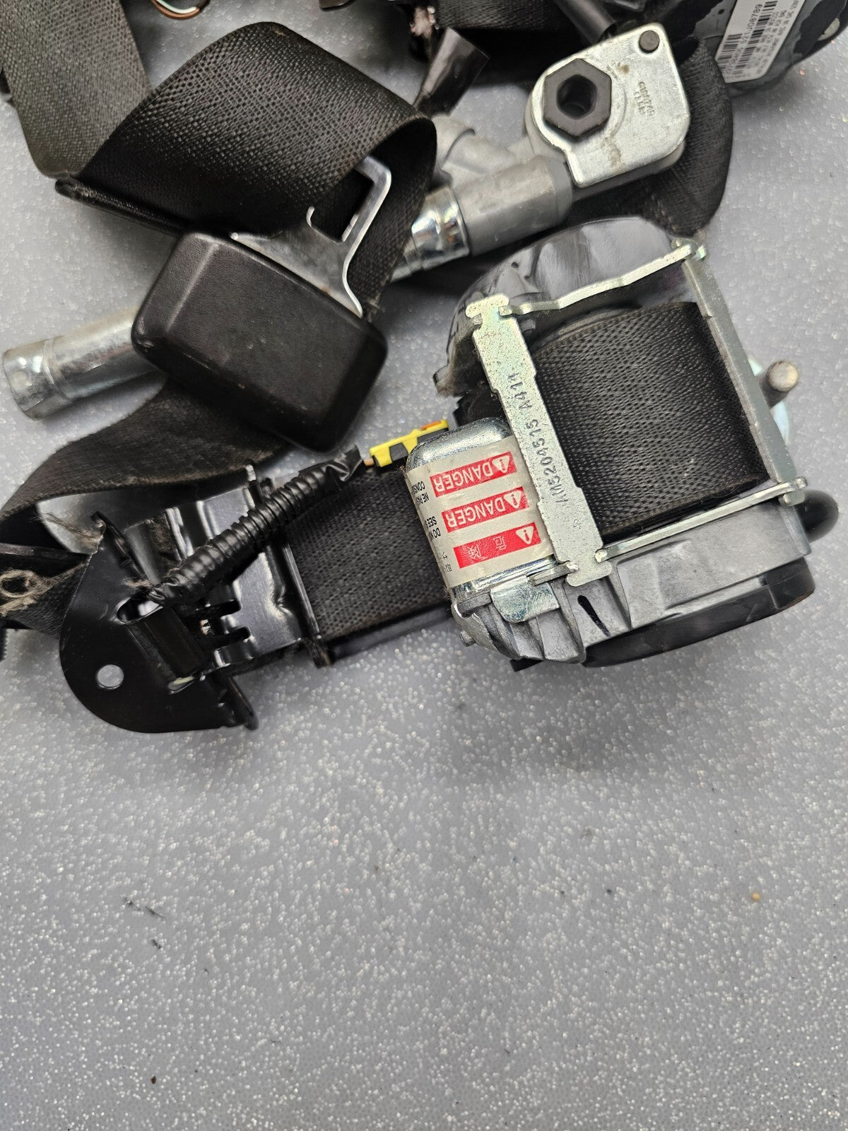 🔥10-17 EQUINOX /TERRAIN SEAT BELTS SEATBELT DRIVER PASSENGER FRONT BLACK OEM