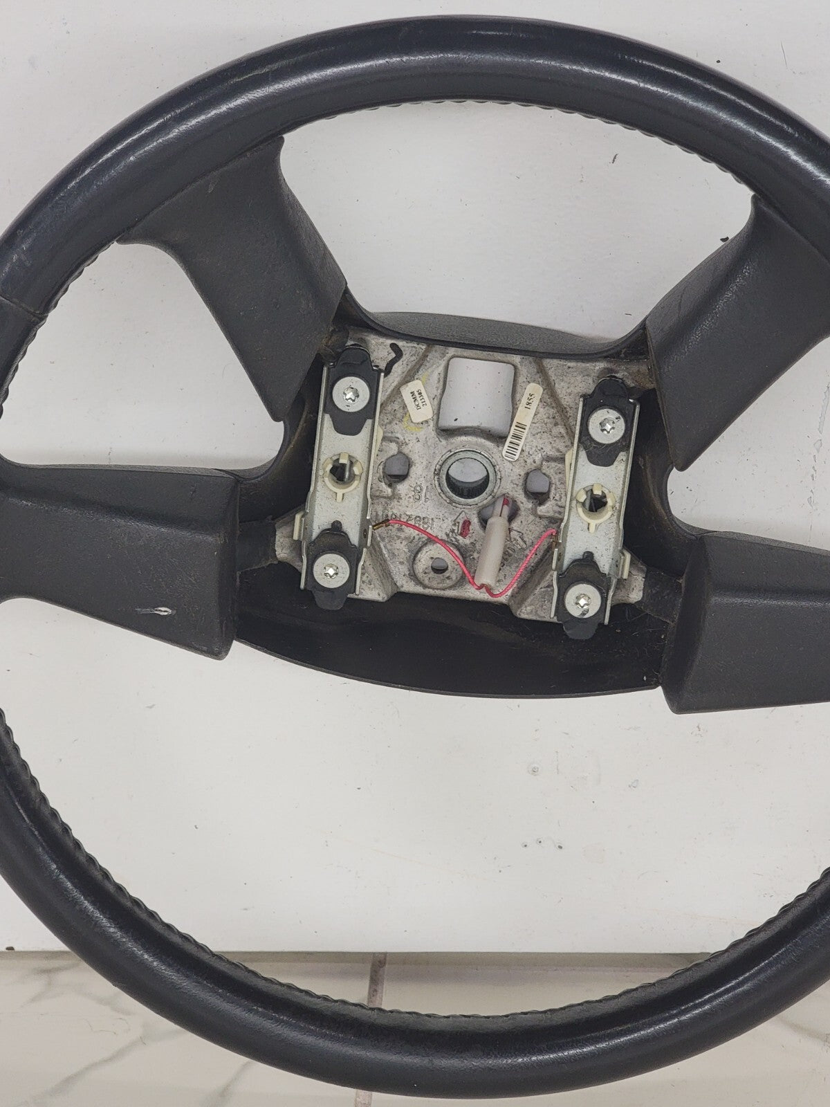🔥03-06 SILVERADO SIERRA YUKON TAHOE SUBURBAN STEERING WHEEL LEATHER BLACK