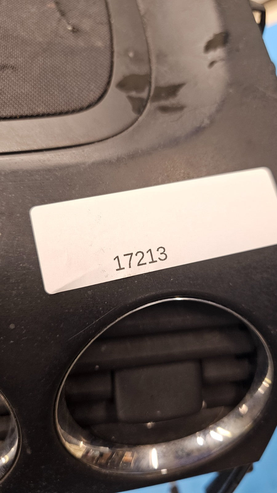 🔥10-12 Mazda CX-7 Dash Stereo Radio Display Climate Control Bezel Panel Black