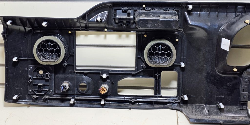 09-14 Ford E150 E250 Dash Instrument Cluster speedometer Trim Bezel Panel Blue