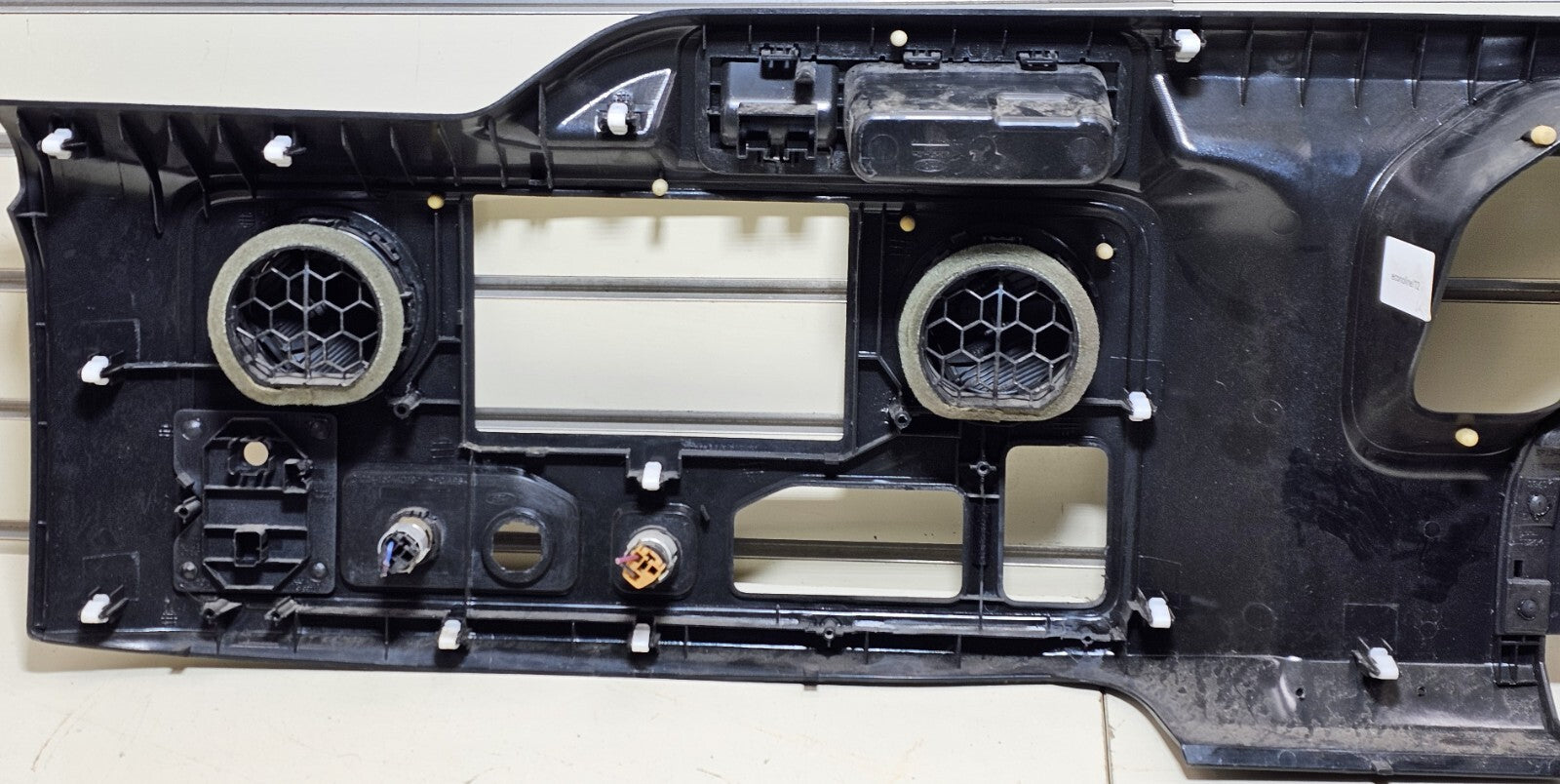 09-14 Ford E150 E250 Dash Instrument Cluster speedometer Trim Bezel Panel Blue
