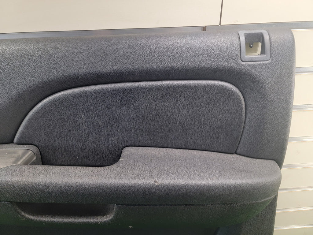 🔥07-13 CHEVY SILVERADO 1500 BACK PASSENGER INTERIOR DOOR TRIM PANEL BLACK auto