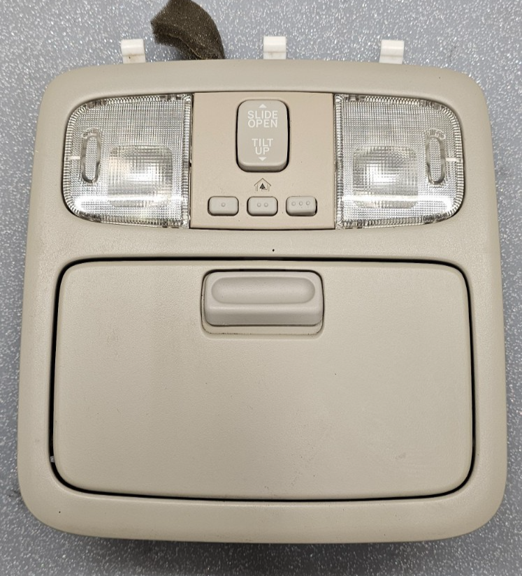 🔥02-06 Toyota CAMRY 4RUNNER Overhead Console DOME Light🔴Storage GRAY 012