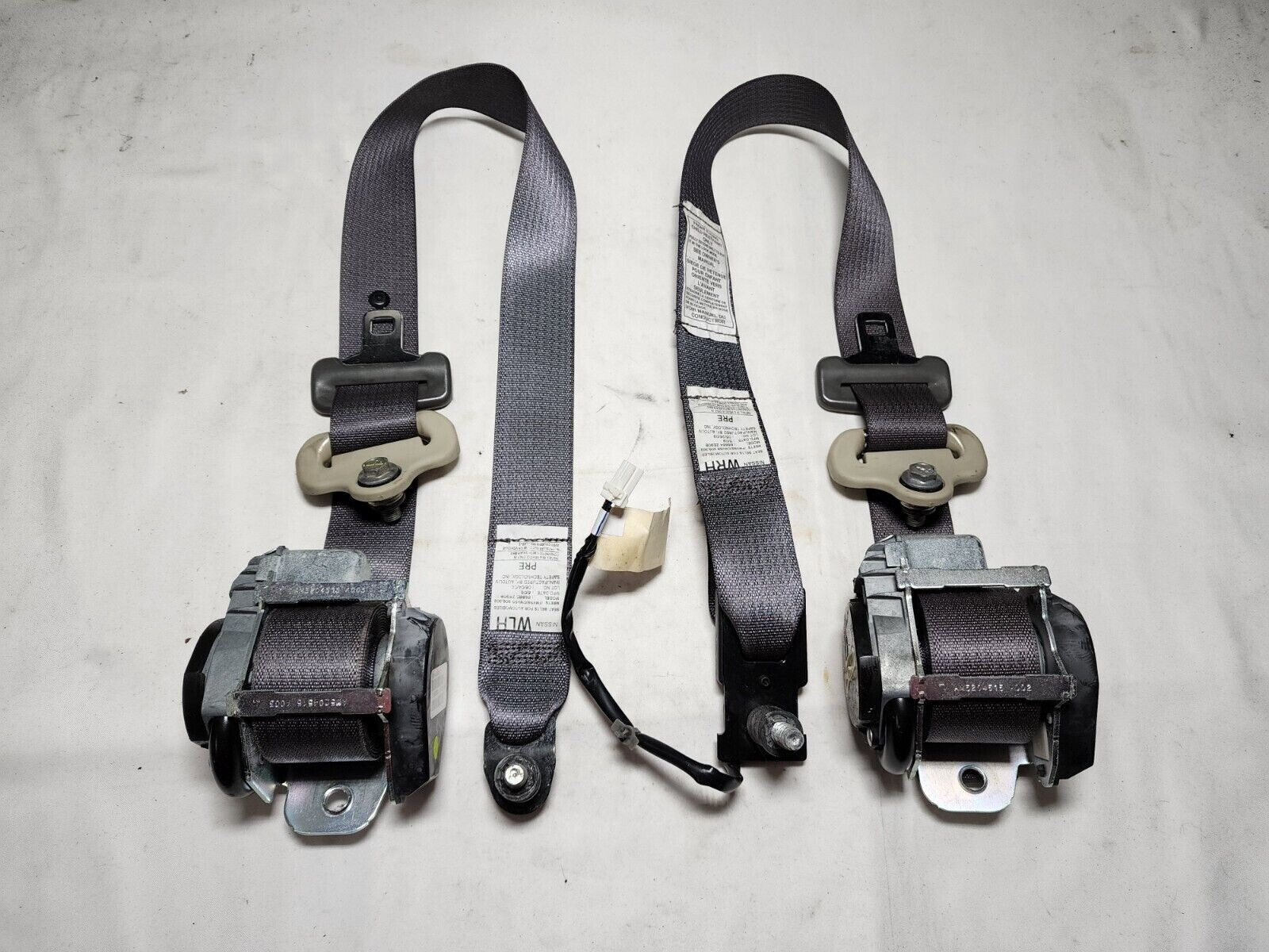 🔥07-10 NISSAN SENTRA FRONT SEAT ASSY-TONGUE BELT LEFT/RIGHT RETRACTOR ASSEMBLY