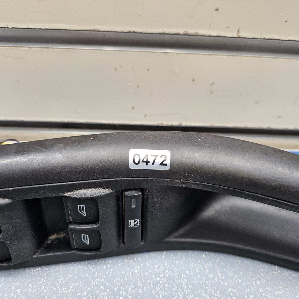 12-18 Focus Escape Front Left Driver Master Power Window Switch Regulator Black