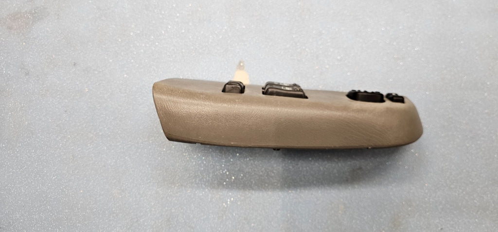 🔥99-02 Silverado SIERRA 2 DOOR LEFT Driver Master Door Window Switch Tan WS4