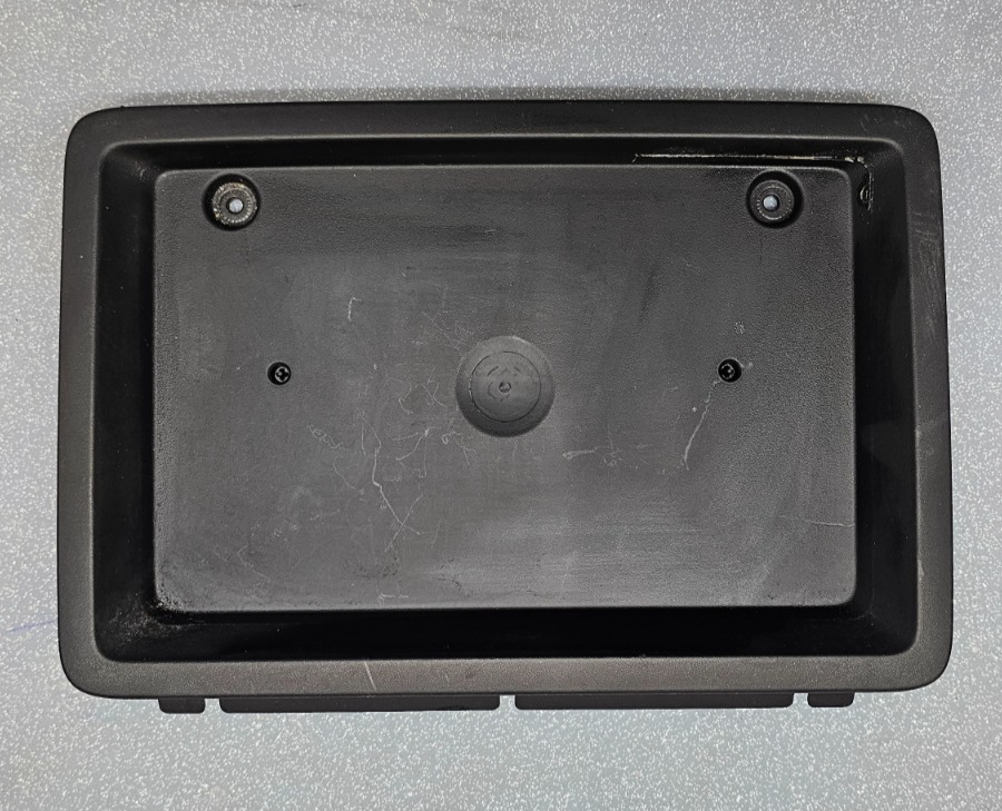 🔥09-14 Ford F150 Dash Upper Storage Cubby Rubber Liner Mat Center Top Lid Black
