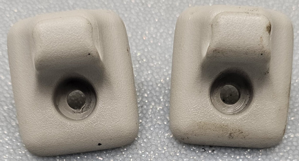 🔥94-01 Dodge RAM PICKUP TRUCK Left Right SUN VISOR Holding CLIPS SET PAIR GRAY