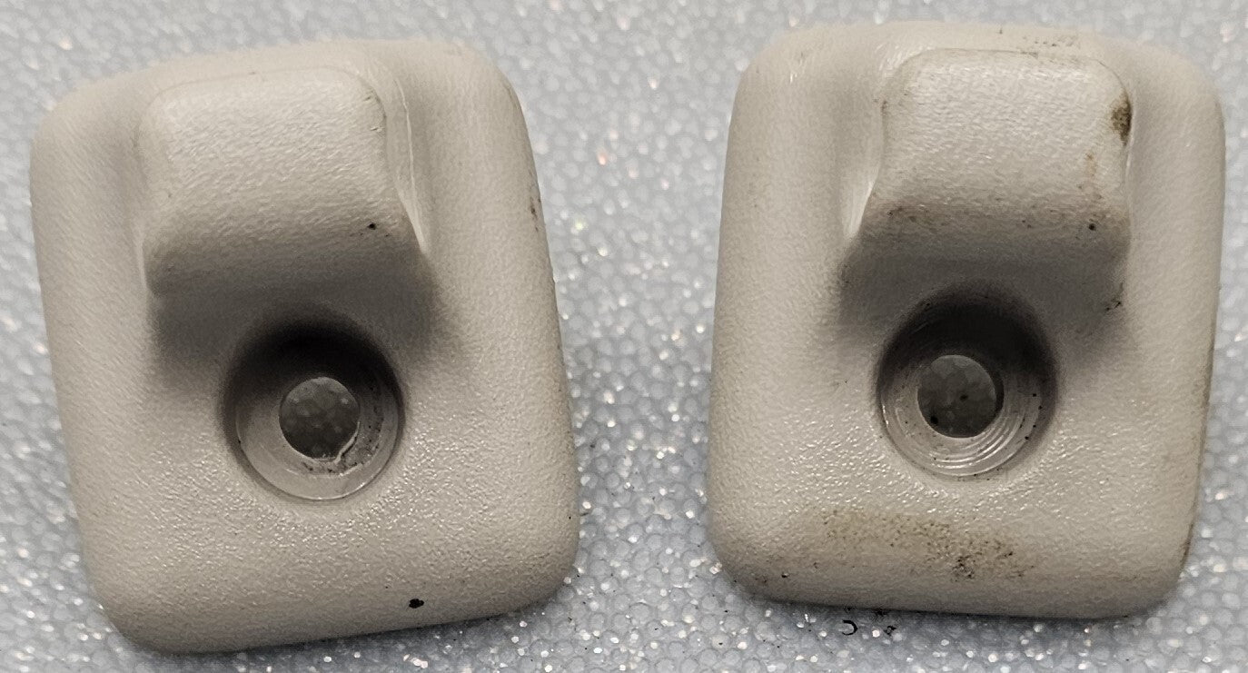 🔥94-01 Dodge RAM PICKUP TRUCK Left Right SUN VISOR Holding CLIPS SET PAIR GRAY