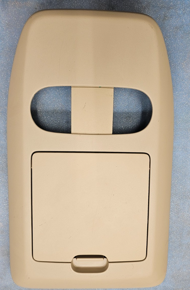 🔥04-08 Ford F-150 F150 Overhead Console DOME Light Lamp Roof🔴Storage TAN 09