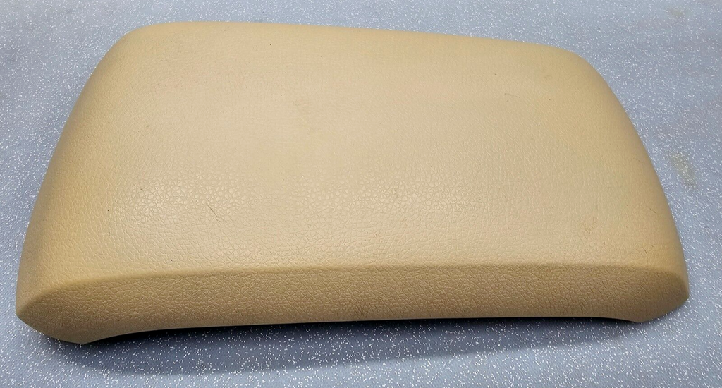 🔥07-10 Edge Center Console Lid Top Pad Leather Armrest Storage Assembly Tan OEM
