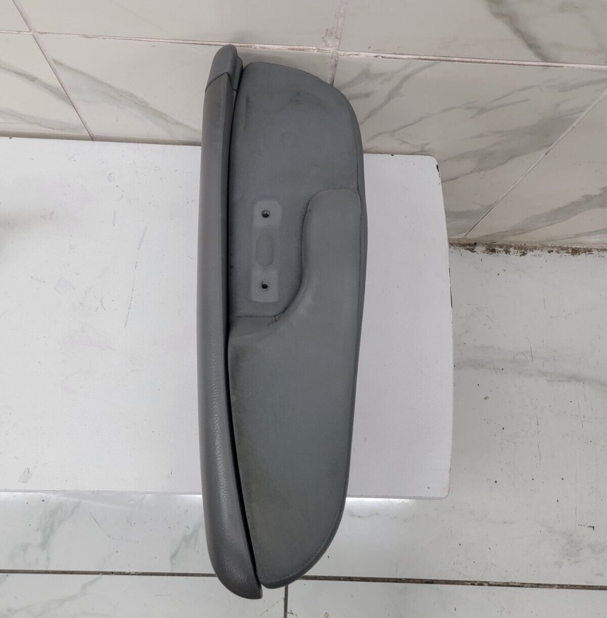 🔥04-08 FORD F-150 Front Center Console JUMP SEAT Armrest Clothe Grey JS1