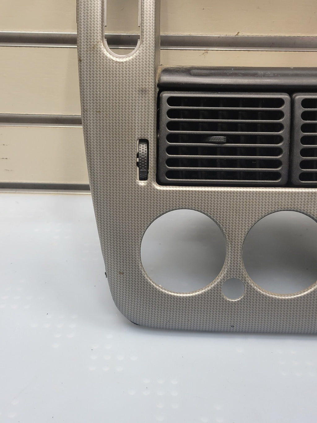 🔥02-05 FORD EXPLORER RADIO AUDIO CLIMATE TEMPERATURE CONTROL BEZEL carbon fiber