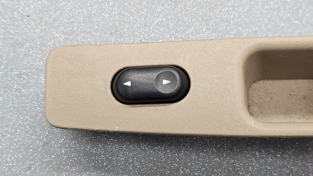 🔥00-07 Taurus Sable Rear Back Left Driver Power Door Window Switch Bezel Tan