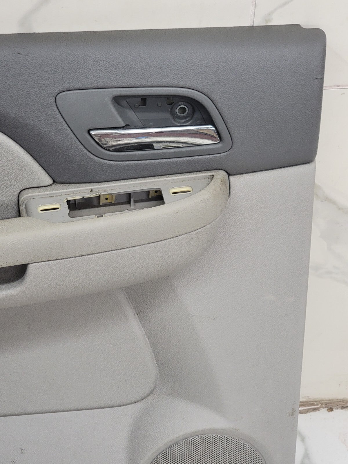 🔥2007-2009 CHEVY SILVERADO 1500 Rear Driver INTERIOR DOOR TRIM PANEL GRAY