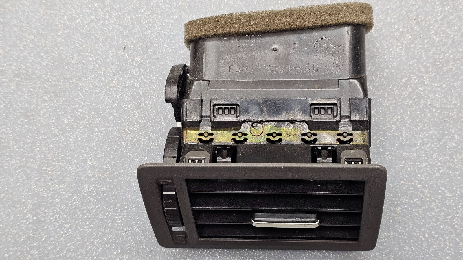 🔥06-09 Ford Fusion Milan Dash Left Driver Air Vent A/C AC Heater Panel Gray