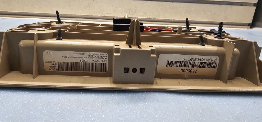 🔥07-14 Silverado Sierra Roof Overhead Entertainment System Screen Display Tan