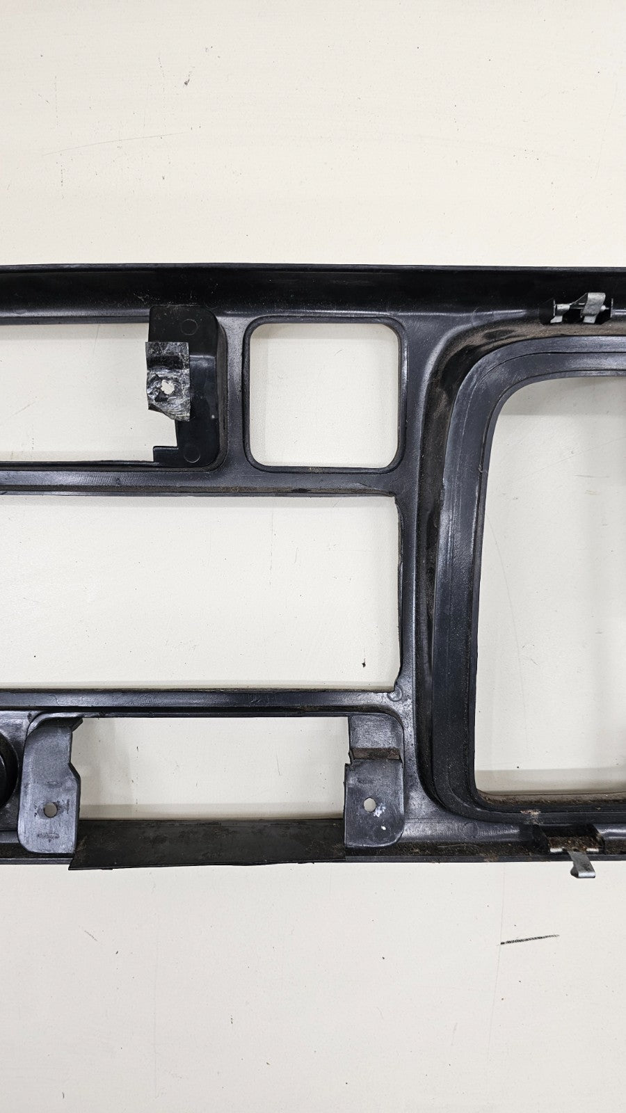 🔥94-97 Dodge Ram Dash Instrument Speedometer Cluster Bezel Panel Black/Wood