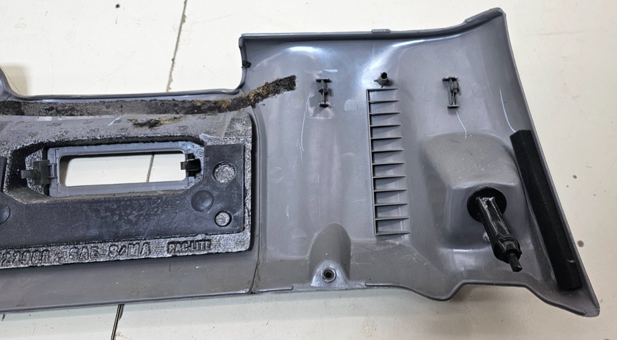 🔥95-99 CHEVY GMC TRUCK CK INSTRUMENT PANEL DASH KNEE BOLSTER PANEL GRAY OEM