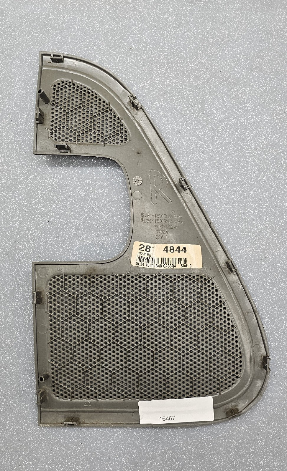 🔥04-08 Ford F150 Front Right Passenger Door Panel Speaker Grille Cover LT TAN