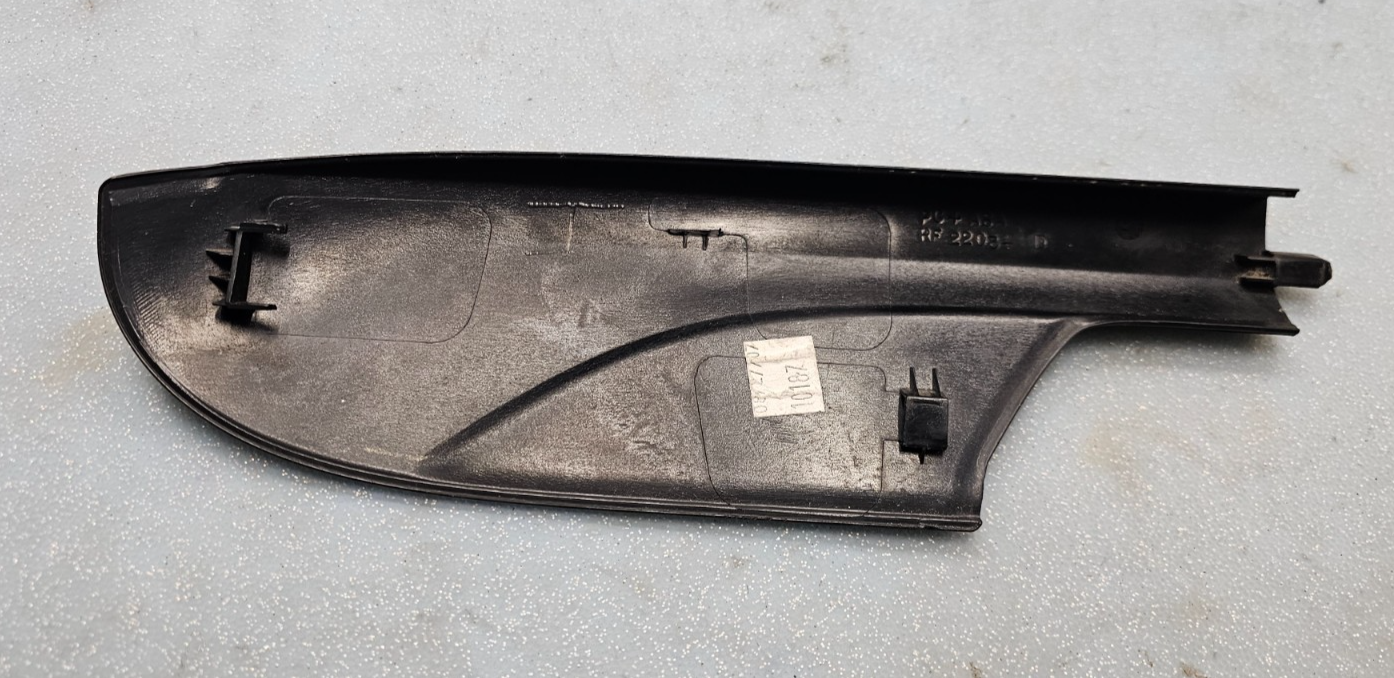 🔥03-08 Honda Pilot Passenger Side Front Roof Rail End Cap Rack Genuine Black