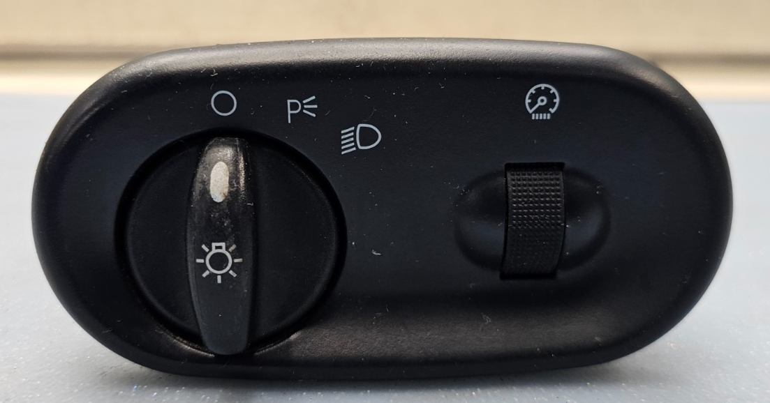 🔥97-03 Ford F-150 EXPEDITION Headlight Dimmer Lamp Switch Assembly BLACK HS3