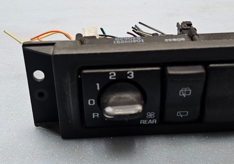 🔥97-05 Montana Silhouette Rear Fan Window Wiper And Fog Control Switch Black