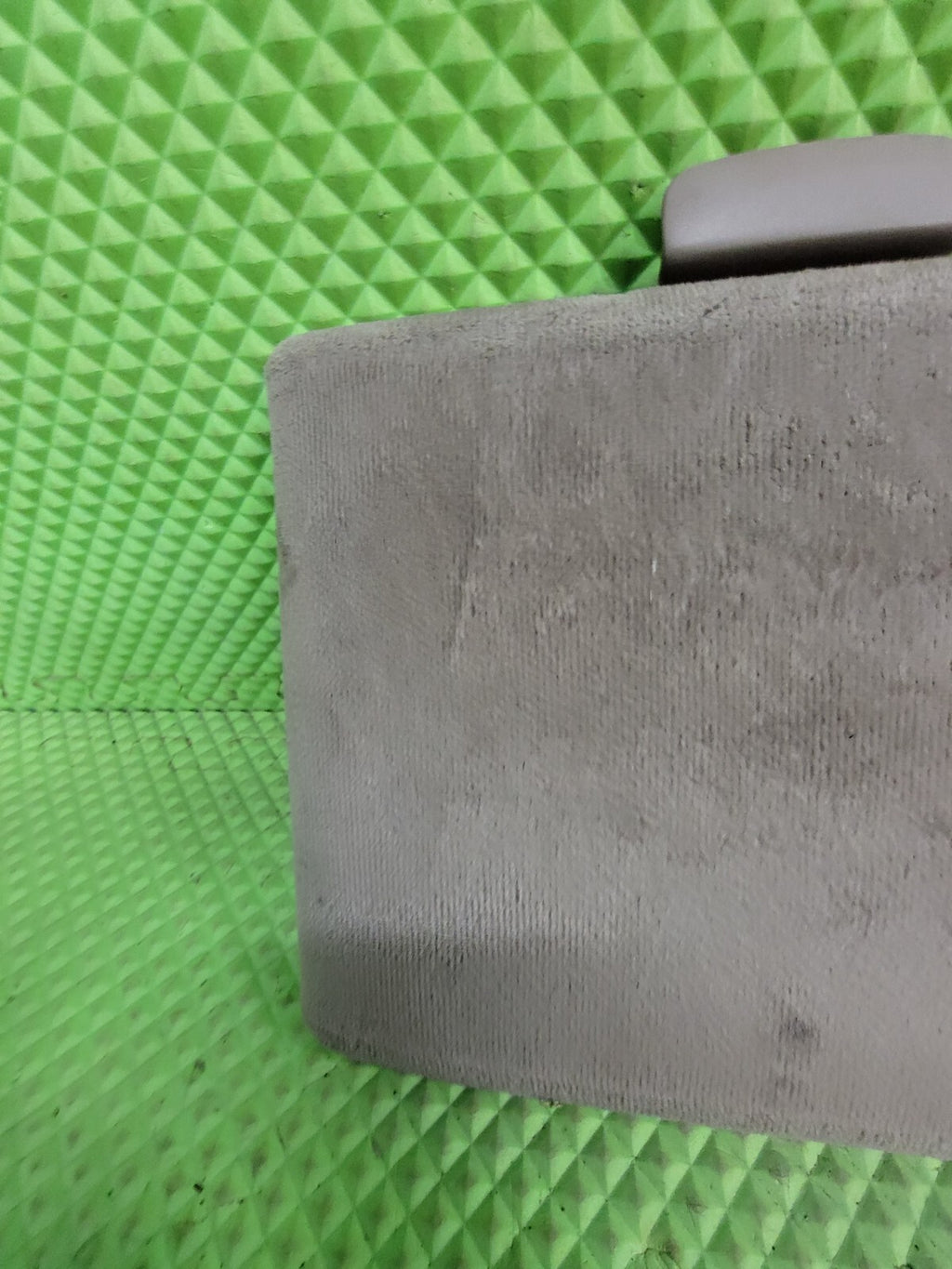 🔥1997-2003 Ford F-150 Center Console JUMP SEAT Armrest Lid Cloth GRAY