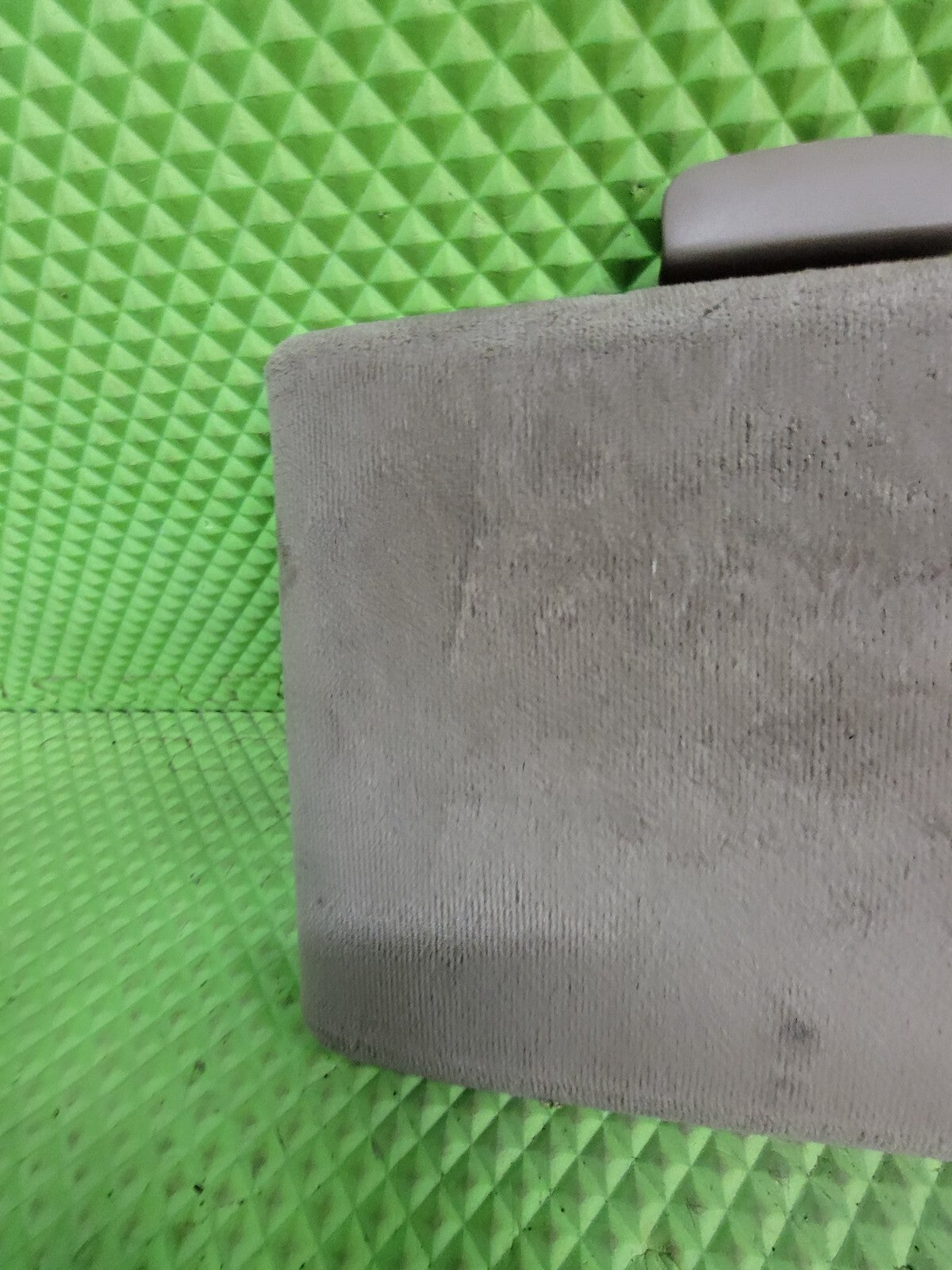 🔥1997-2003 Ford F-150 Center Console JUMP SEAT Armrest Lid Cloth GRAY