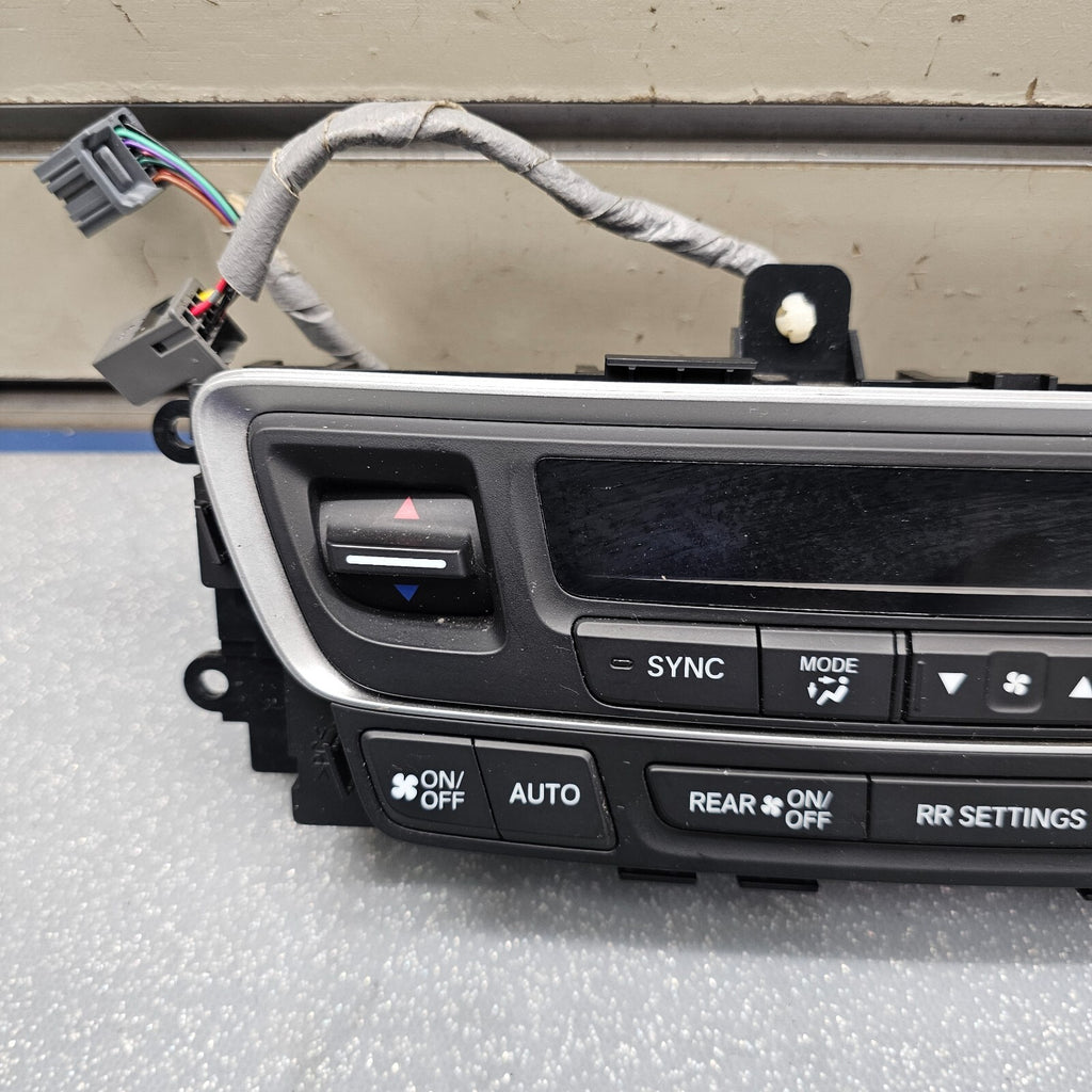 🔥16-18 HONDA PILOT DASH HVAC AC HEATER CLIMATE TEMPERATURE CONTROL CONDITIONER