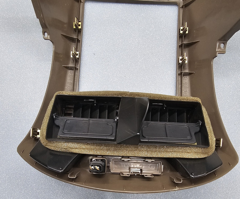 🔥04-07 Chevy MALIBU Dash Center Bezel Radio Climate Air Vents TRIM Tan B7