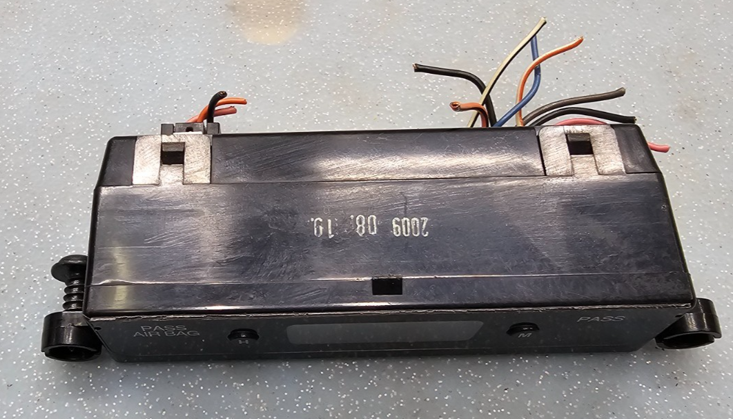 🔥07-10 HYUNDAI SONATA DIGITAL DASH CLOCK TIME DISPLAY ASSEMBLY BLACK OEM