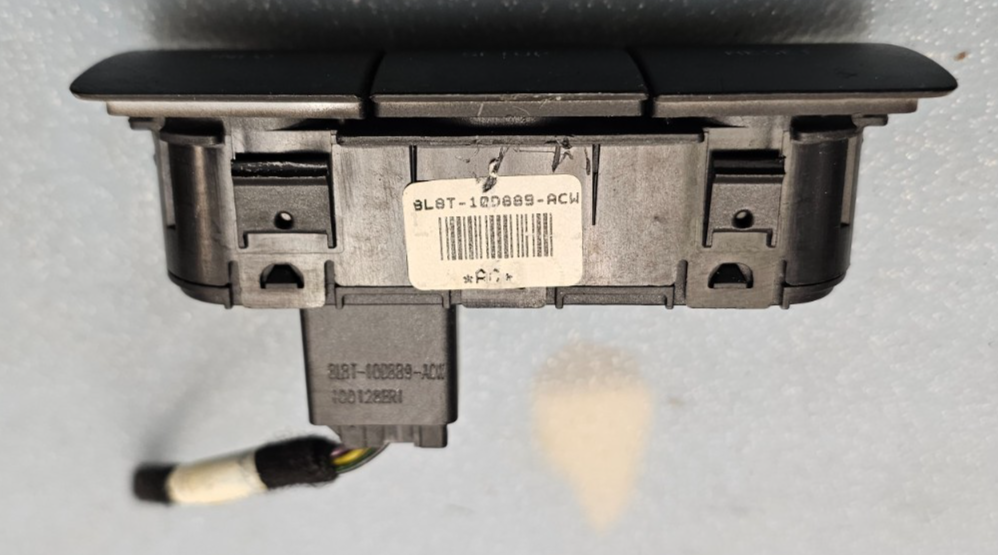 🔥08-12 Ford Focus Escape Info Setup Reset Dash Control Memory Switch Black OEM
