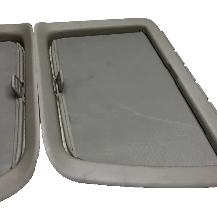 🔥06-09 JEEP COMMANDER LEFT RIGHT MOON ROOF SUN ROOF PULL DRAW SUN SHADE SET OEM