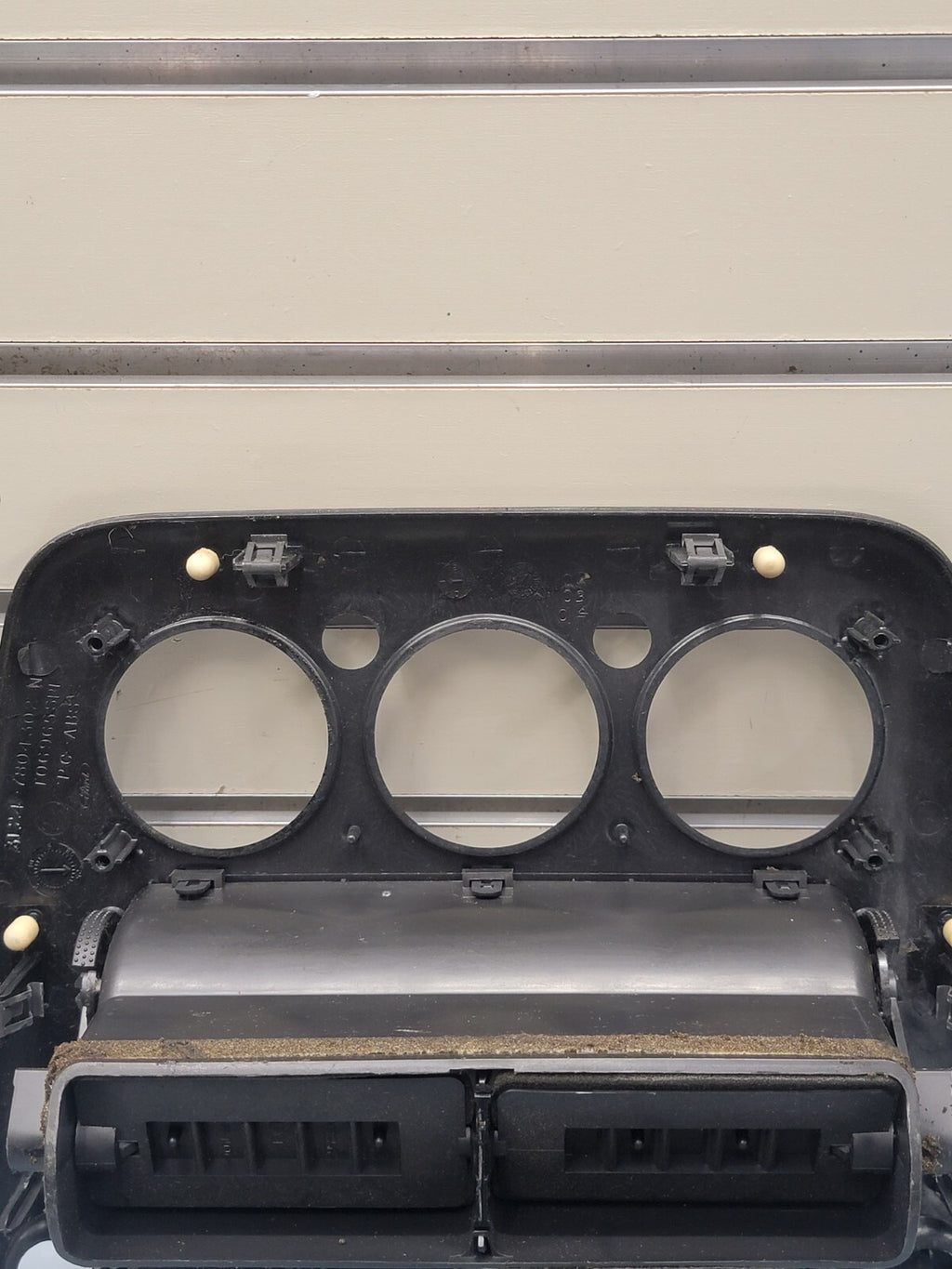 🔥02-05 FORD EXPLORER RADIO AUDIO CLIMATE TEMPERATURE CONTROL BEZEL TRIM BLACK