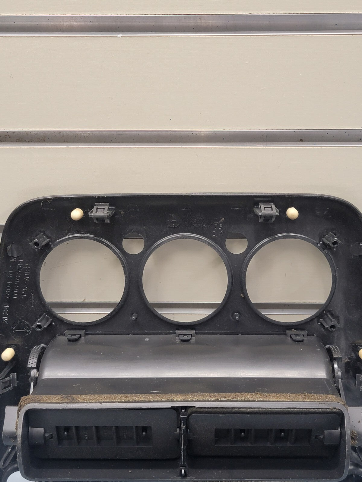 🔥02-05 FORD EXPLORER RADIO AUDIO CLIMATE TEMPERATURE CONTROL BEZEL TRIM BLACK