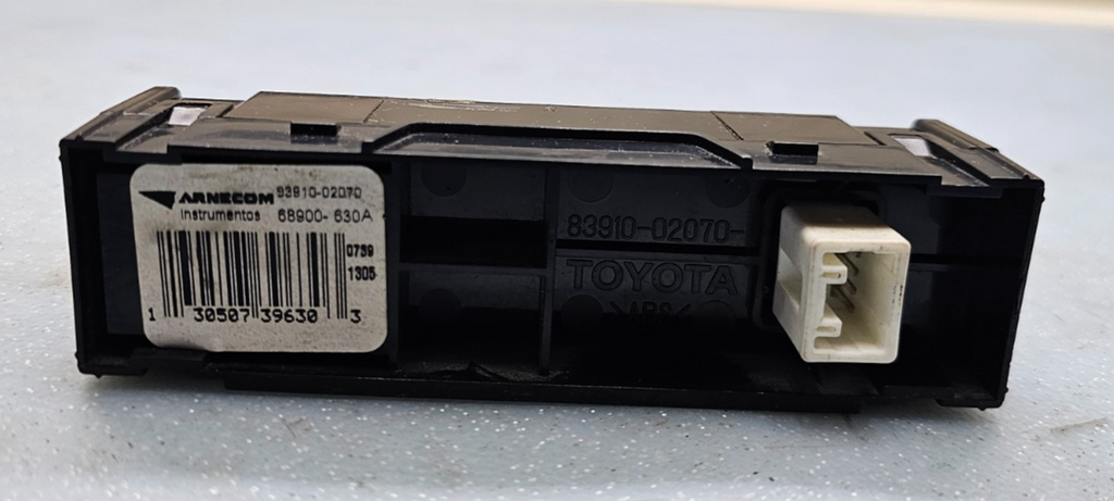 🔥03-08 Corolla Matrix Digital Rebuilt Dash Clock Time Display Assembly BLACK