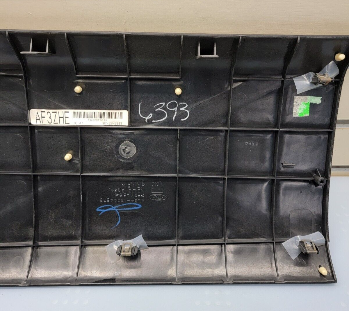 04-08 Ford F-150 Dash Bezel Panel Passenger AIRBG Cover UPPER Glove Box BLACK G6