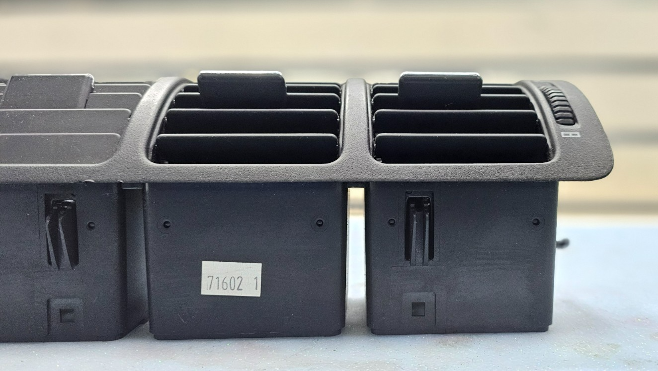 🔥98-05 Mercedes W163 ML320 ML500 Dash Center AC A/C HVAC Air Vent Heater Black