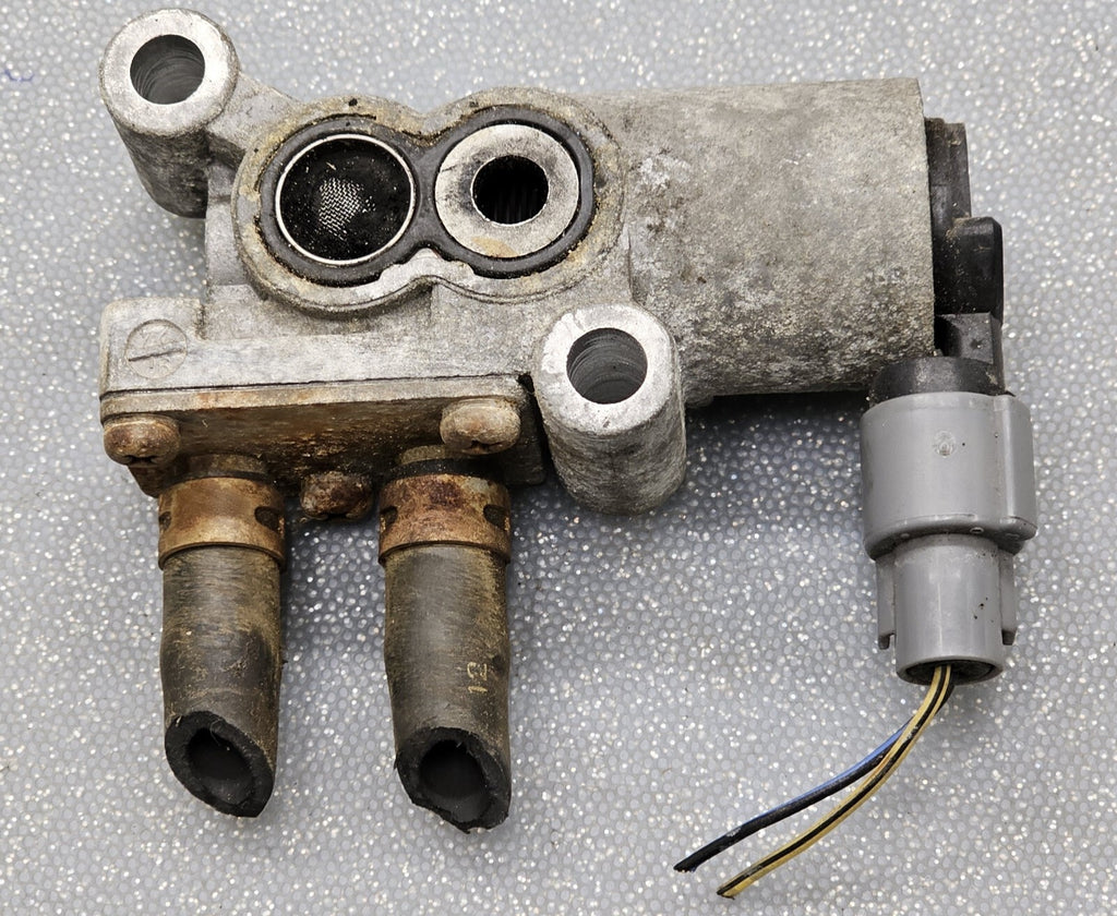 🔥97-01 Honda CR-V 2.0L DOHC B20 Idle Air Control Valve IAC Intake Manifold OEM