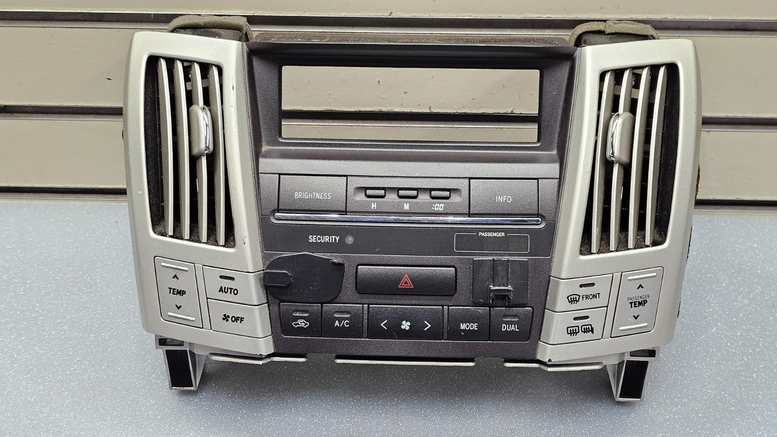 🔥04-09 LEXUS RX350 RX330 Dash Climate Temperature Heater Control Radio Panel