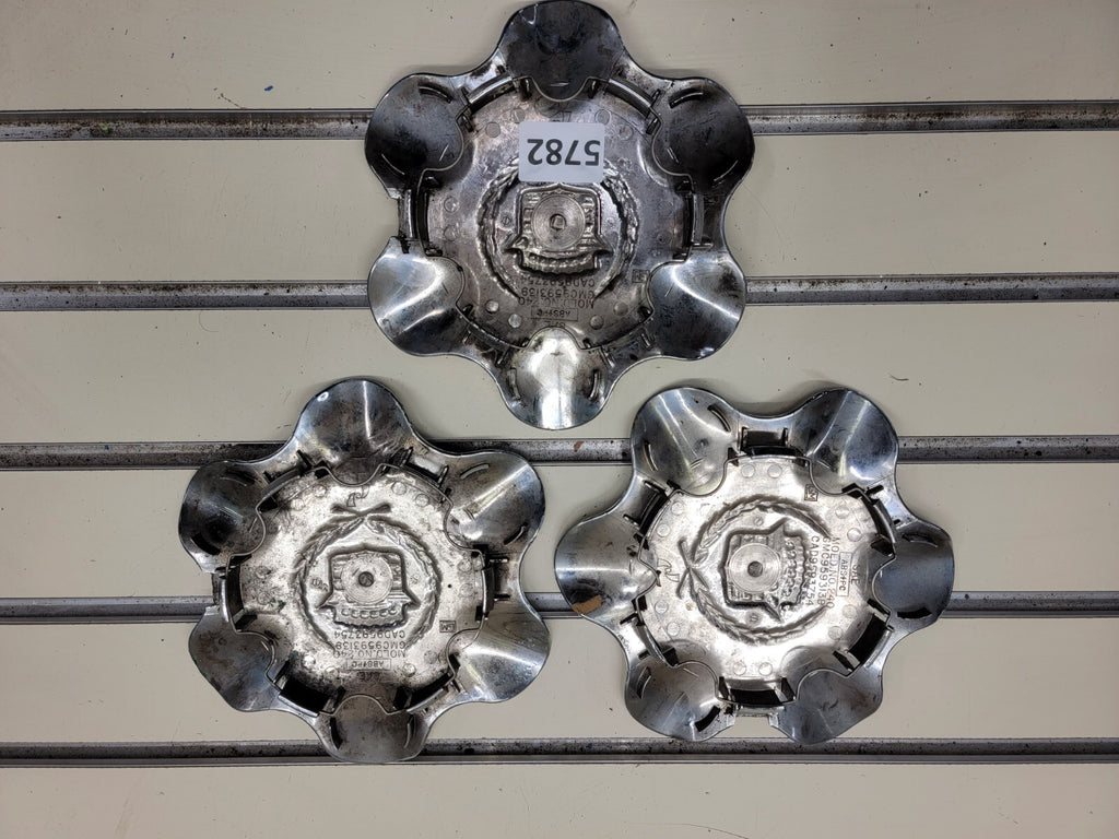 🔥1999-2000 Cadillac Escalade CHROME wheel CENTER CAPS OEM