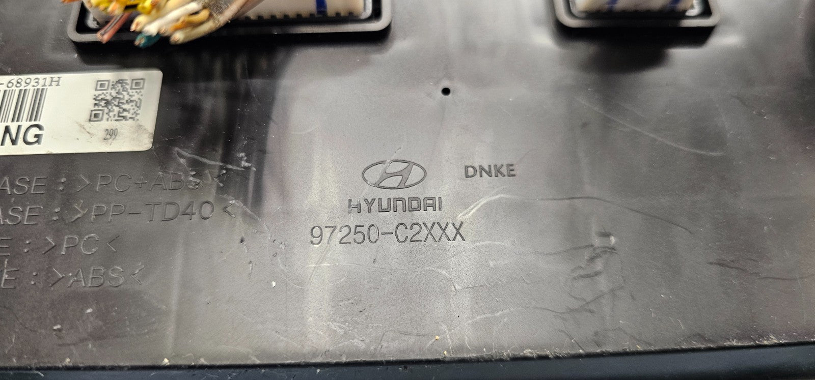 🔥15-17 Hyundai Sonata CENTER AC A/C HVAC Heater Climate Control BLACK OEM