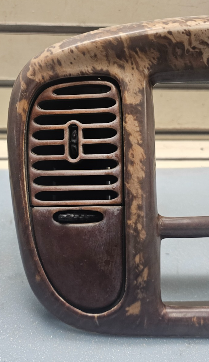 🔥97-03 FORD F150 Expedition Dash Climate Control Radio Bezel Panel Tan OEM