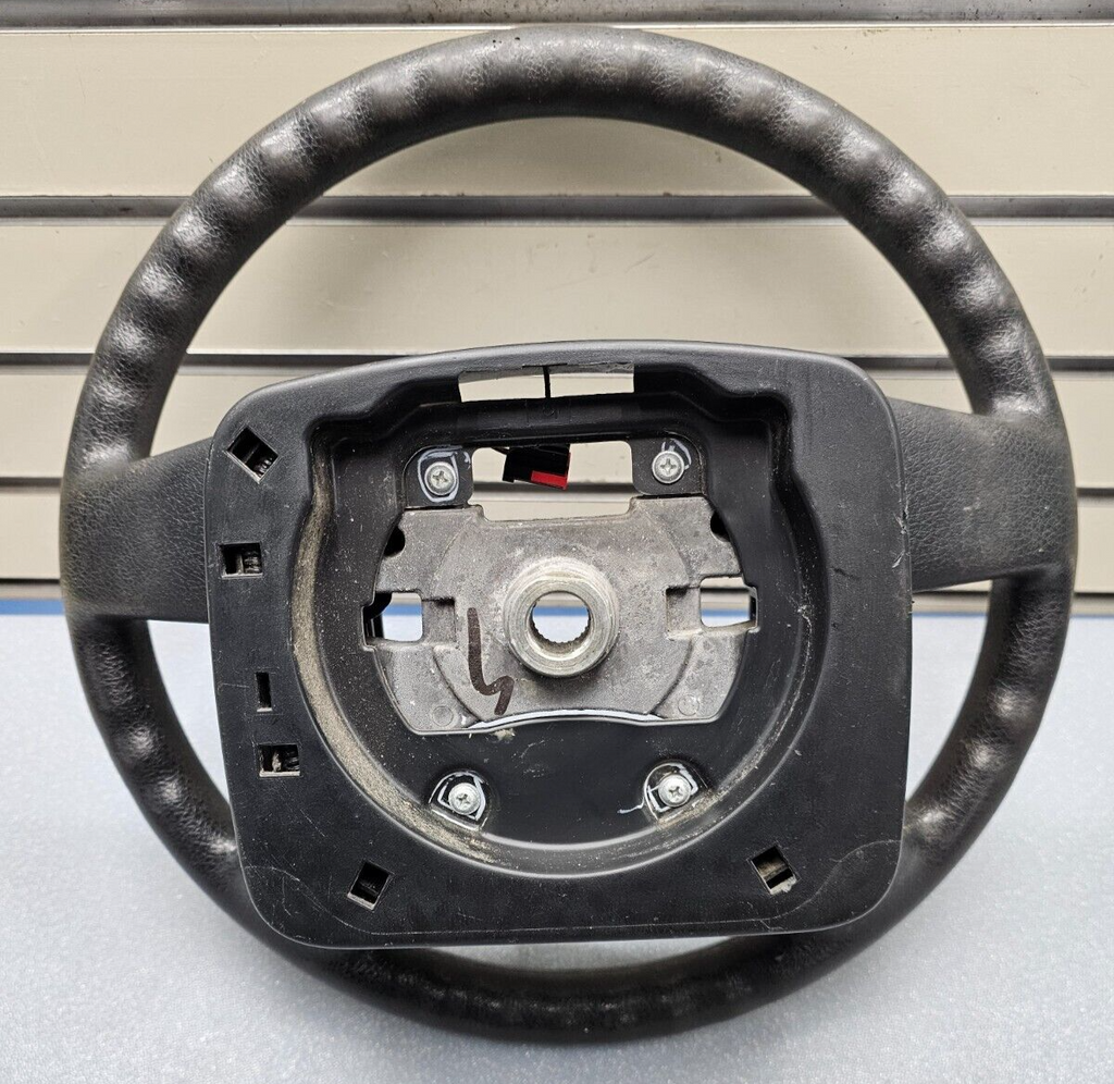 🔥04-08 Ford F-150 Leather Left Driver Steering Wheel Cruise Control Black OEM