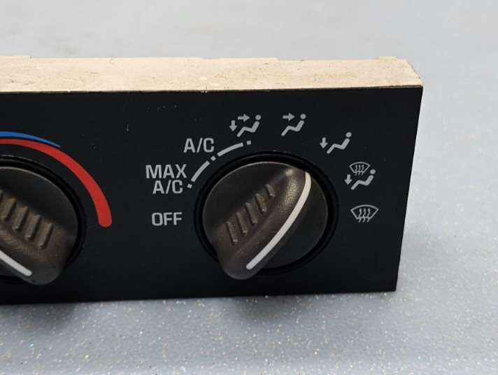 🔥01-07 Express Savana Dash AC A/C HVAC Heater Temperature Climate Control Black