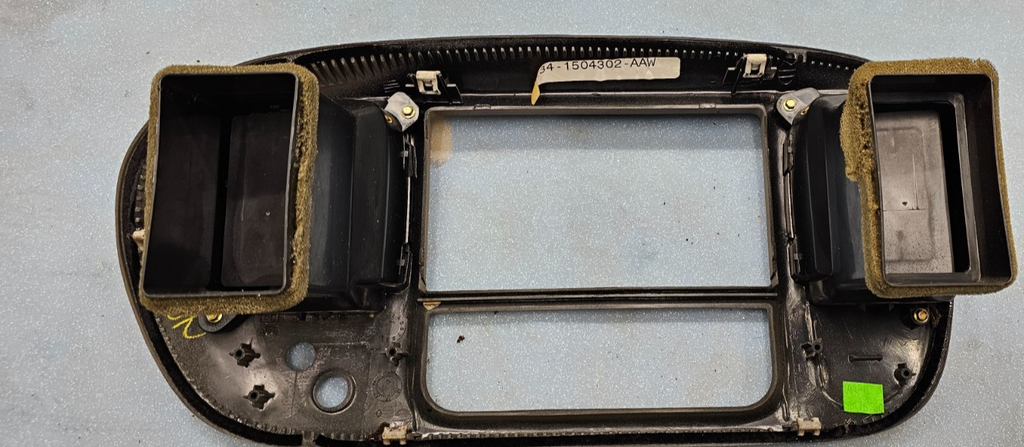 🔥97-03 Ford F150 Center Dash Radio Climate Trim Stereo BEZEL Panel TAN OEM