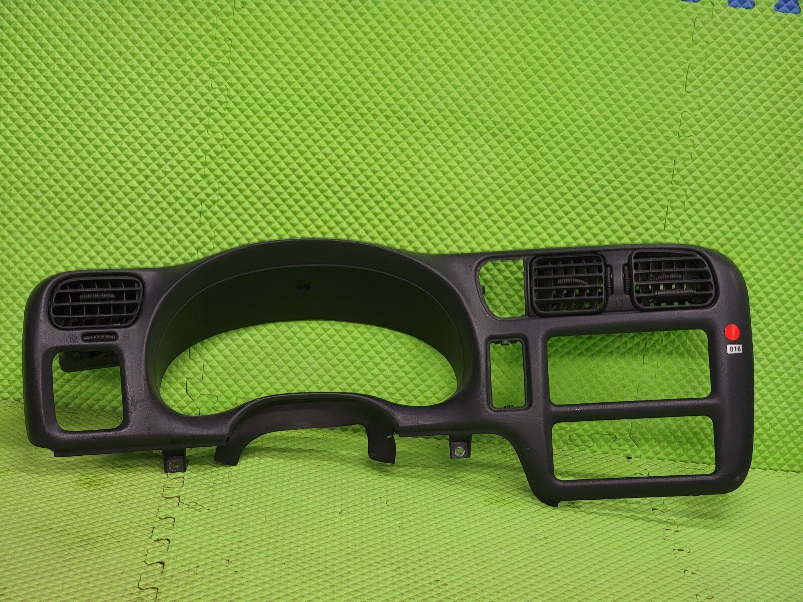 🔥98-04 BLAZER S10 JIMMY SONOMA Cluster Dash Radio Bezel graphite  C8